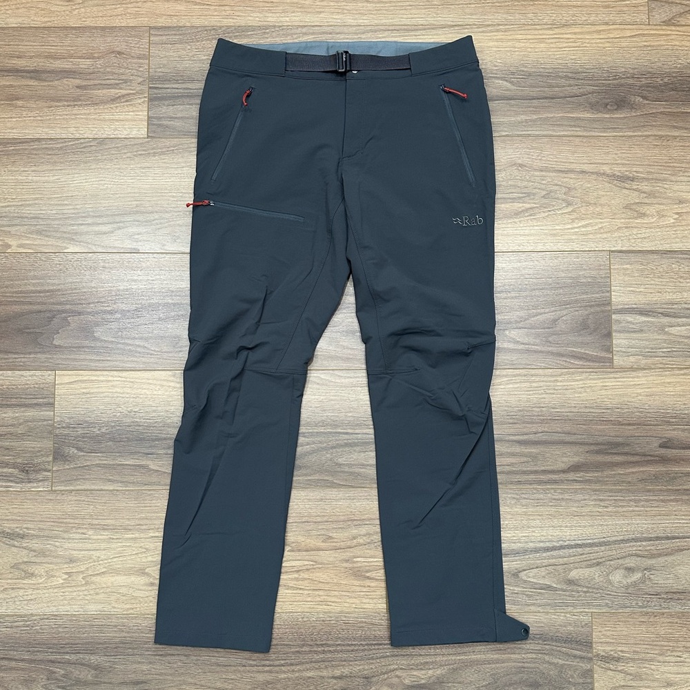 Rab Incline AS Pants in Graphene Gray Size 34